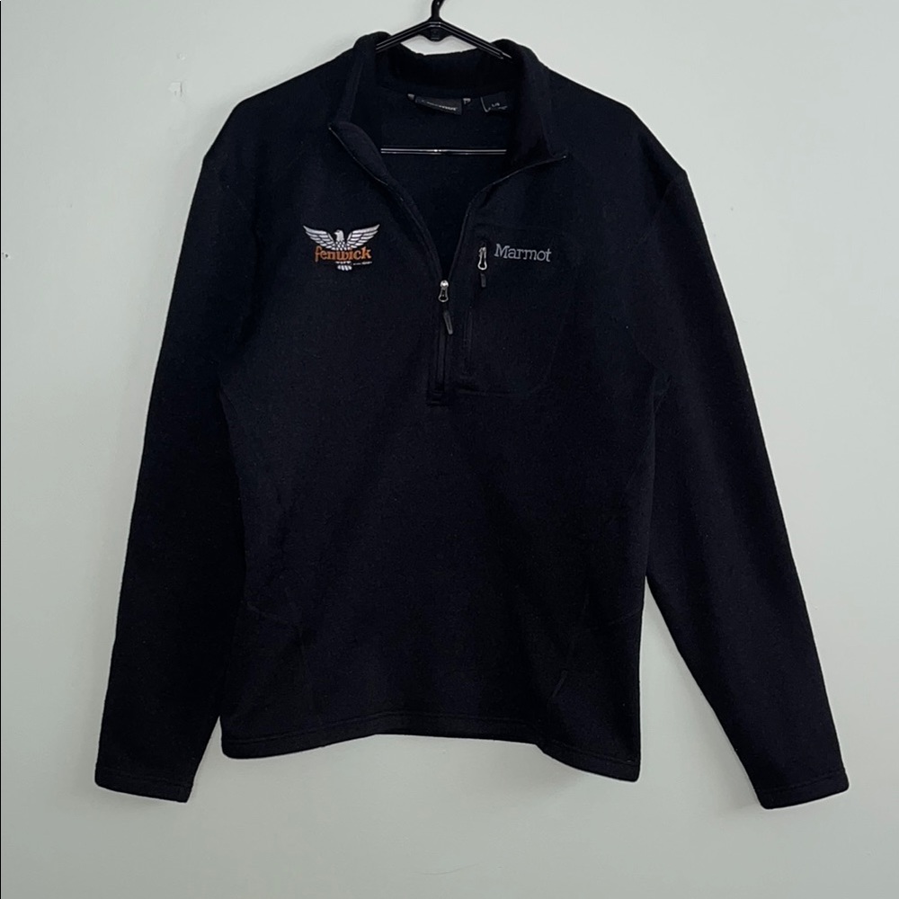 Marmot Black Quarter-Zip Pullover